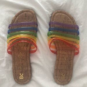 Rainbow sandals
